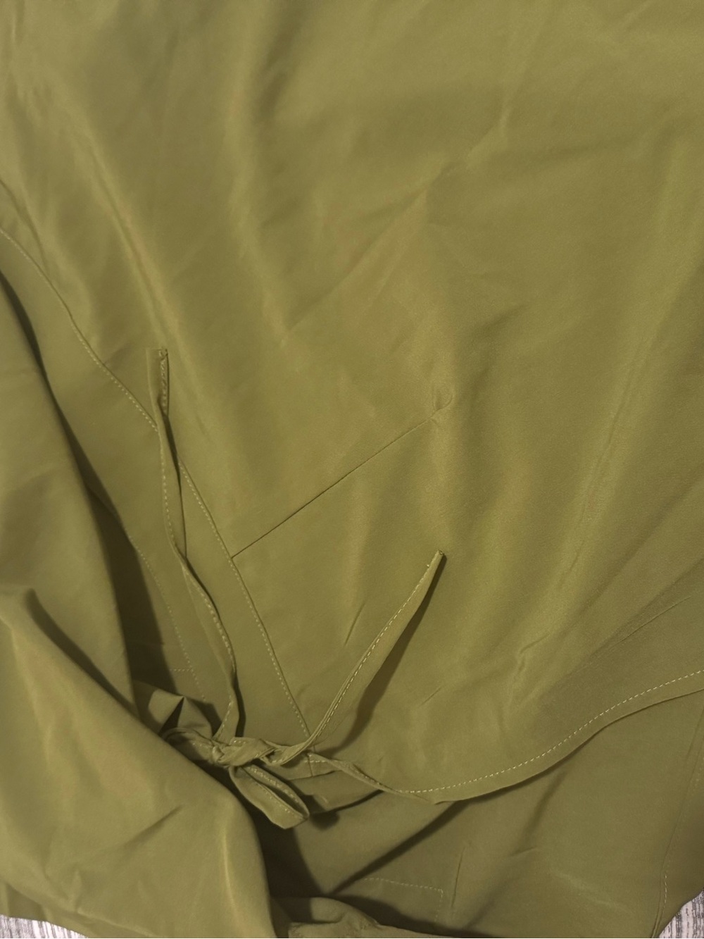 Fabletics Olive Green Julian Wrap Cargo Skirt - Picture 5 of 10